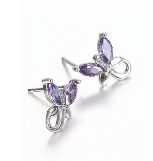 Butterfly Stud Earrings