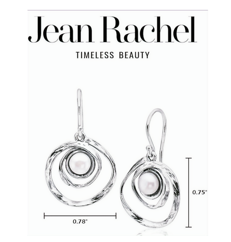 Jean Rachel Sterling 925 Silver Earrings