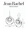 Modern Silver Pearl Circle Earrings – Elegant 20mm Everyday Luxury