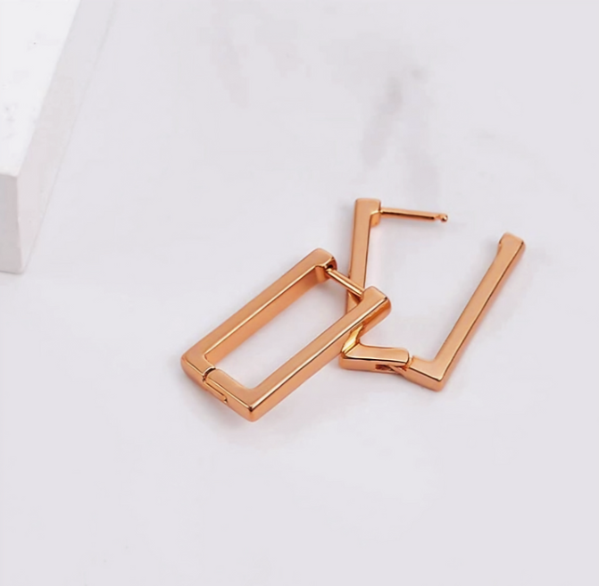 14K Gold Plated Sterling 925 Silver Earrings