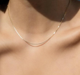 16-Inch Delicate Sterling Silver Chain – Layering Choker Necklace Base