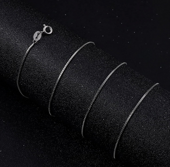 Sterling 925 Silver Chain 1 mm