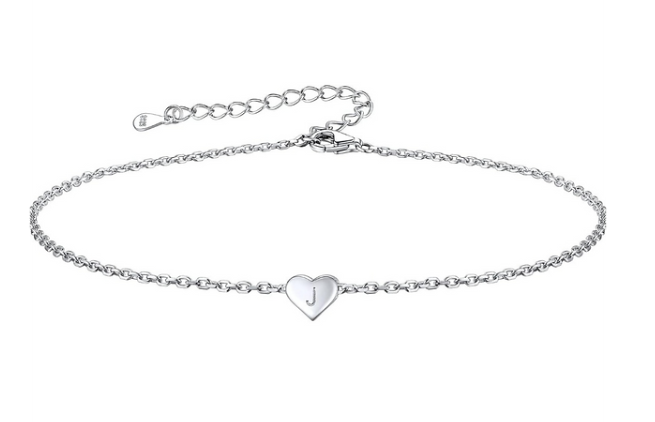 Sterling 925 Silver Chain "G" Pendant Necklace 1.2 mm