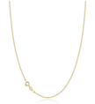 14-Inch Gold Plated Silver Chain – Minimalist Everyday Layering Choker
