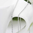 Blue Crystal Heart Jewelry Set – 925 Sterling Silver Necklace, Earrings & Ring Set