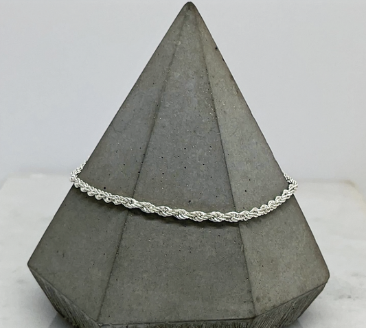 Sterling Silver Bracelet 2 mm