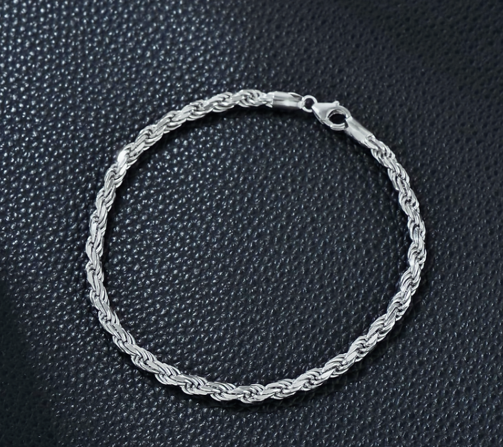 Sterling Silver Bracelet 2 mm