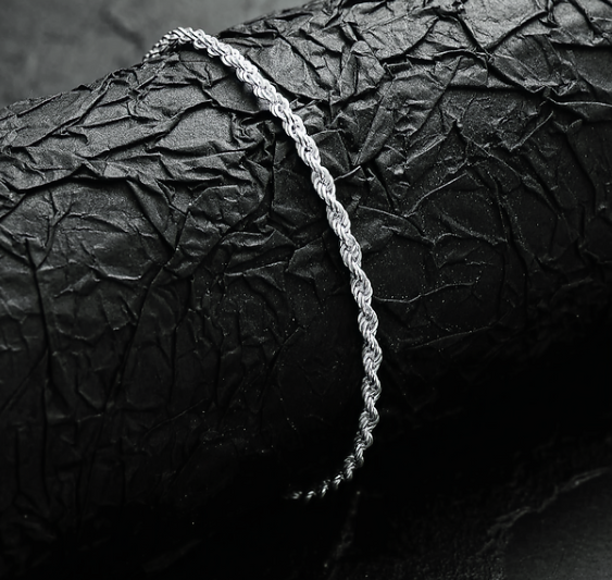 Sterling Silver Bracelet 2 mm