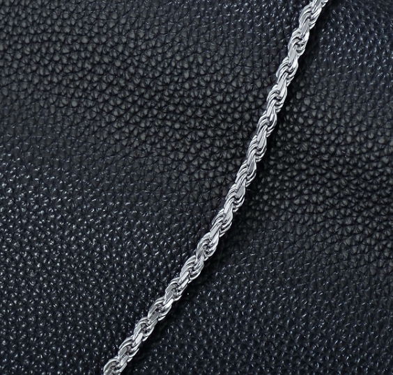 Sterling Silver Bracelet 2 mm