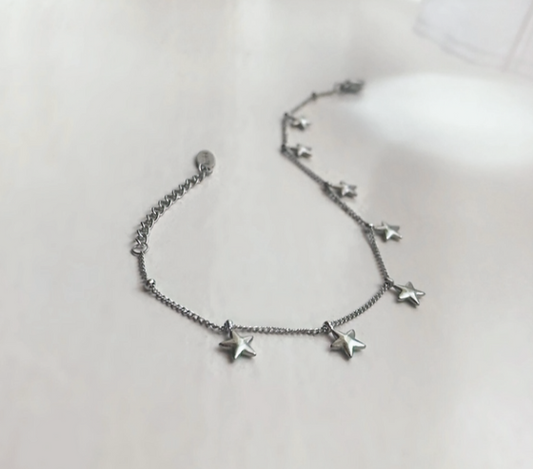 Stars Sterling 925 Silver Bracelet