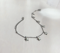 Stars Sterling 925 Silver Bracelet – Dainty Star Charm Link Chain