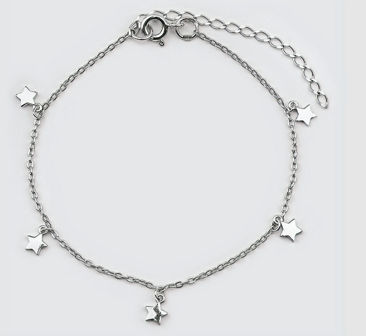 Stars Sterling 925 Silver Bracelet
