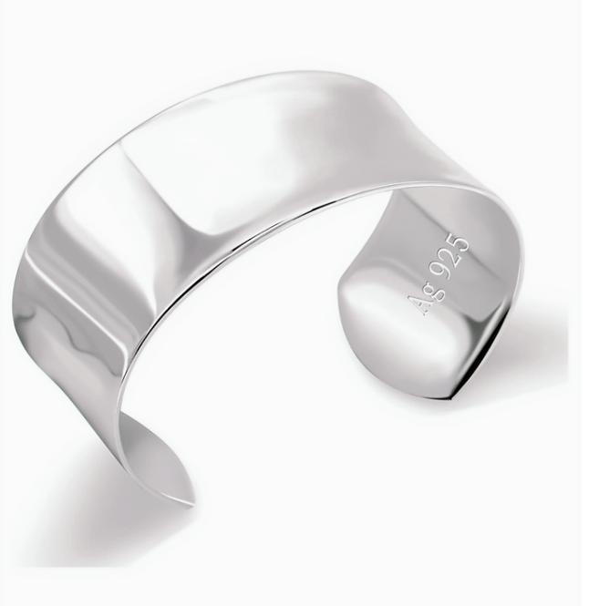 Dankadi Women's Exaggerated Open Wide Cuff Bracelet