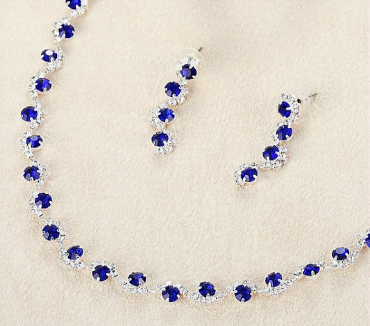Fashion Set: Earrings With Necklace