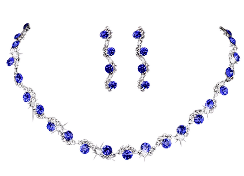 Fashion Set: Earrings With Necklace
