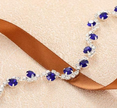 Elegant Blue Crystal Jewelry Set – Necklace & Matching Earrings
