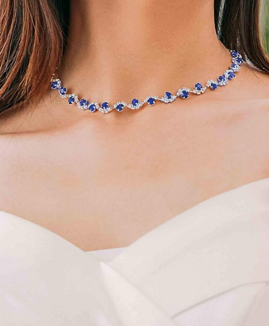 Fashion Set: Earrings With Necklace