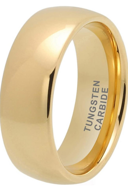 8mm Tungsten Carbide Ring – Scratch-Resistant Comfort Fit Band