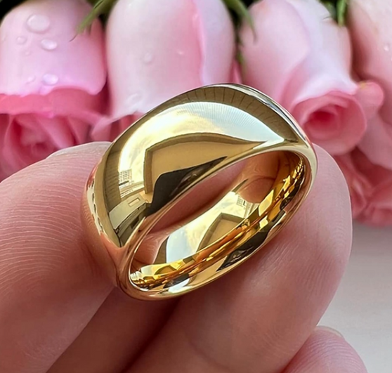 Tungsten Carbide Ring 8 mm
