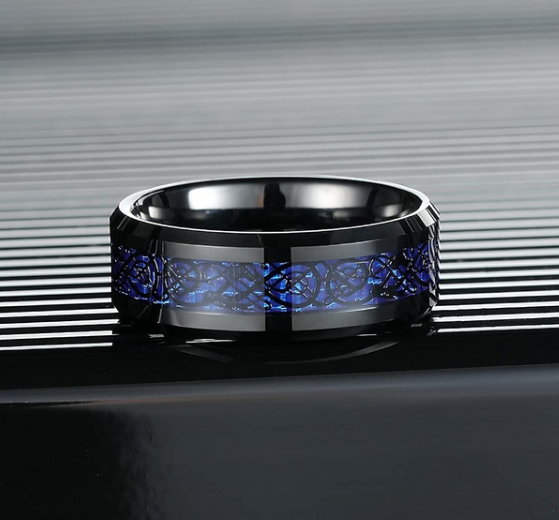 King Will Steel Tungsten Carbide Ring 8 mm