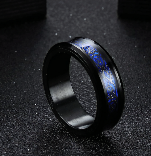 Stailness Steel Spinner Ring 8 mm