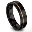 Minimalist Titanium Steel Band – Durable Unisex Wedding Ring
