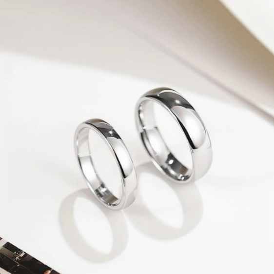 Stainless Steel Wedding Ring 6 mm