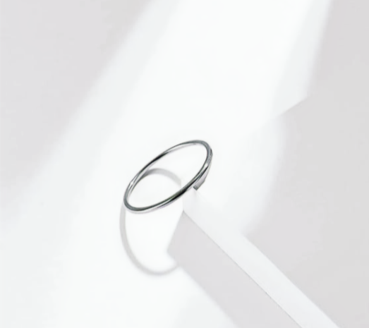 Stainless Steel Wedding Ring 1 mm