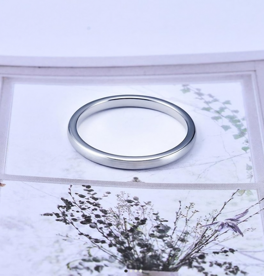 Stainless Steel Wedding Ring 2 mm