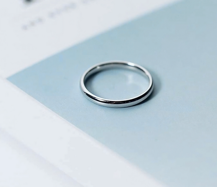 Stainless Steel Wedding Ring 2 mm