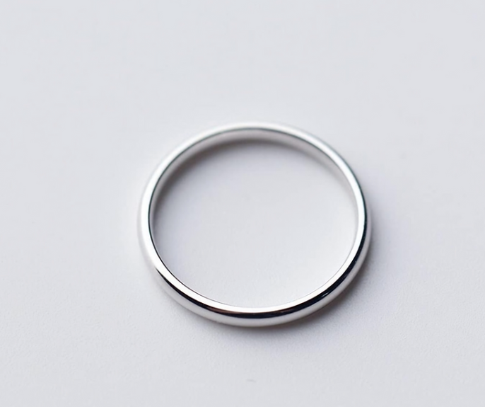 Stainless Steel Wedding Ring 2 mm