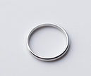 Classic 2mm Stainless Steel Ring – Scratch-Resistant Everyday Band