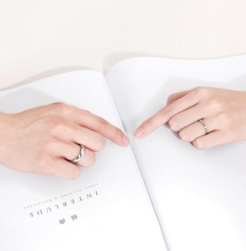 Stainless Steel Wedding Ring  4 mm