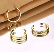 Summer Glow Toe Rings – Stackable Gold-Plated Set of 3
