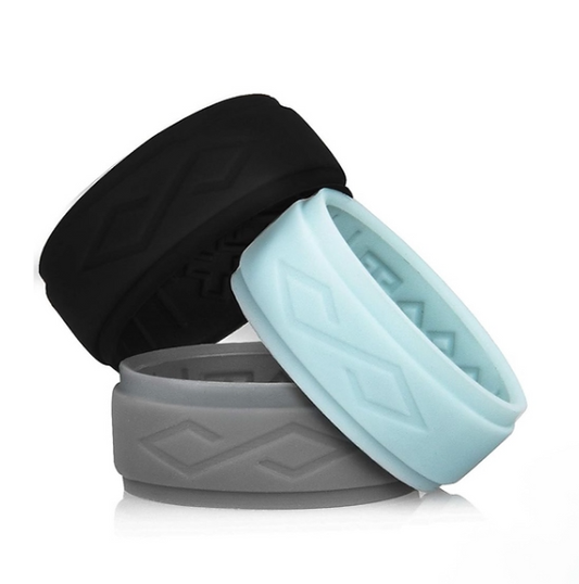 Tess Silicone Rings Set of 3