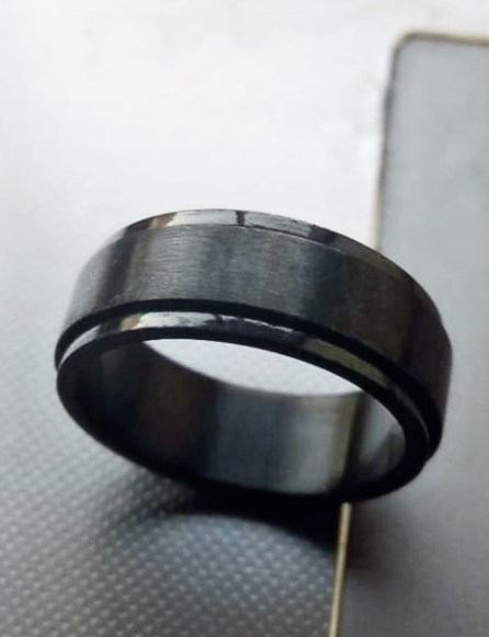 Stainless Steel Spinner Ring 6 mm