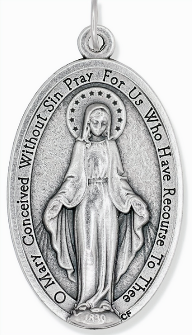 Mary Miraculous Medal Pendant