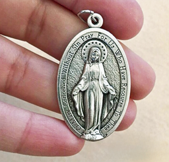 Mary Miraculous Medal Pendant