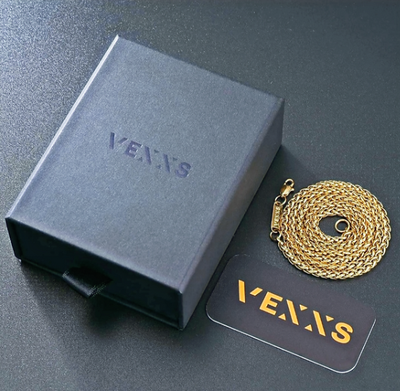 VEXXS Stainless Steel Chain 4 mm