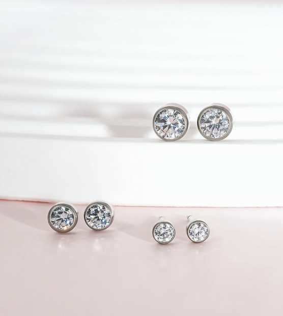 Stainless Steel Stud Earribgs