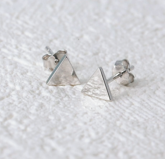 Triangle Stud Earrings