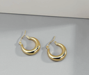 Classic Small Gold Hoops – Everyday Stainless Steel Earrings