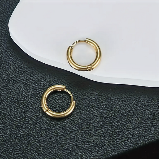 Small Hoop Earrings 2 mm