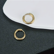Minimalist Small Hoop Earrings 2 mm – Everyday Stainless Steel Huggies