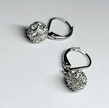 Sparkling Fireball Dangle Earrings – Elegant Evening Accessory