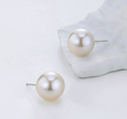 Classic 6mm Freshwater Pearl Stud Earrings – Elegant Minimalist Jewelry