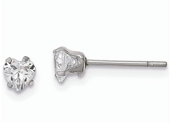 "Heart" Stud Earrings
