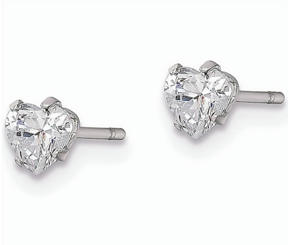 "Heart" Stud Earrings