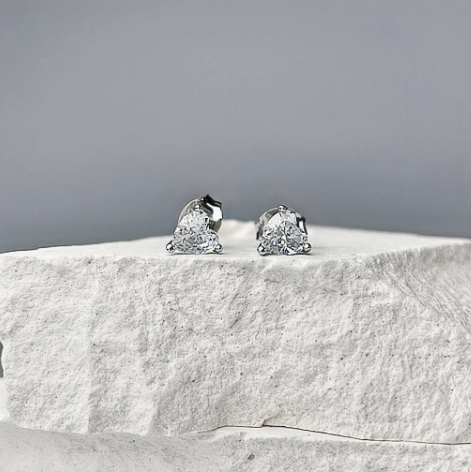 "Heart" Stud Earrings
