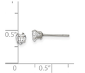 Romantic Heart-Shaped Sparkle Studs – Dainty Gift Jewelry
